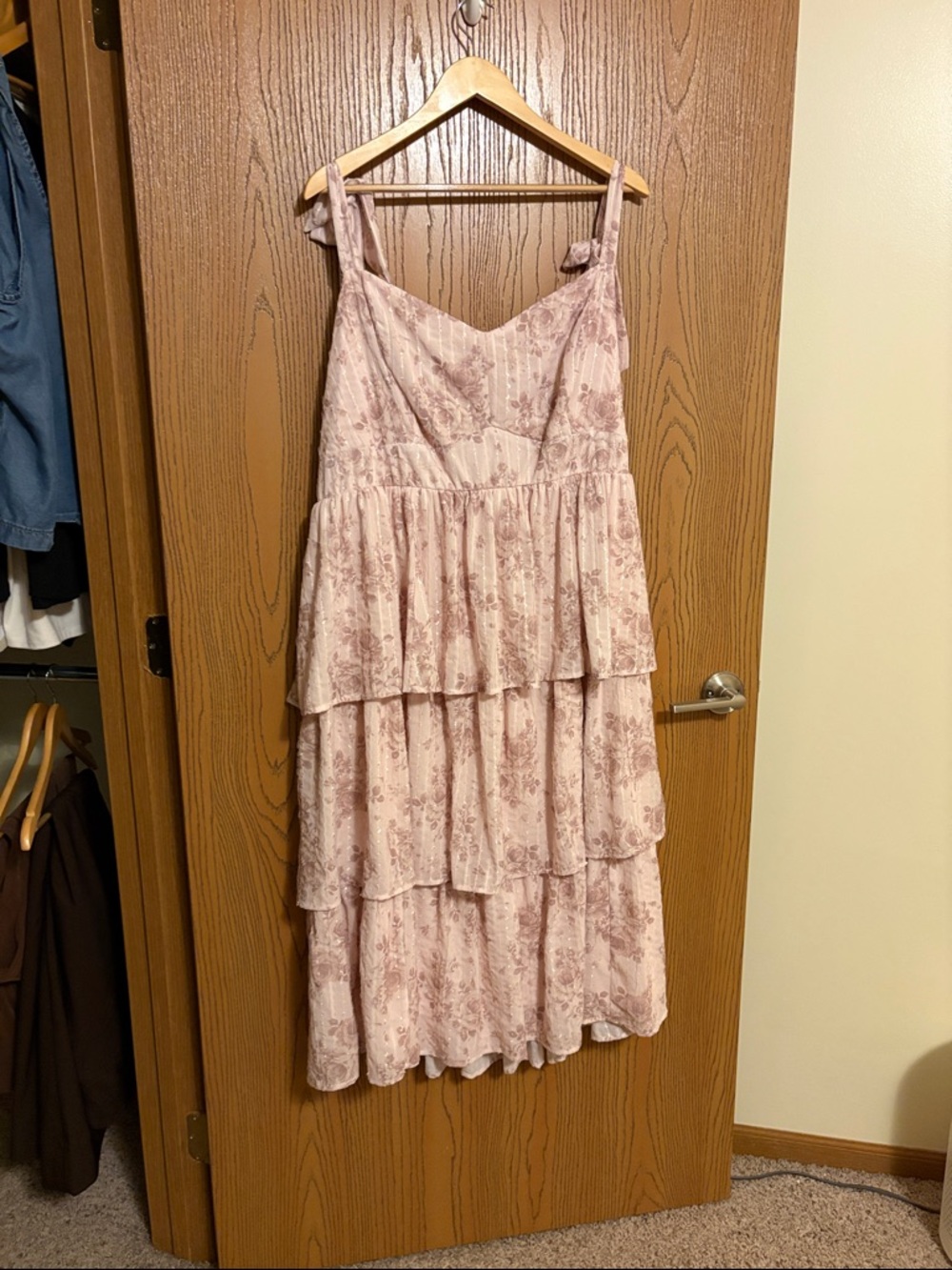 Pale pink dress
